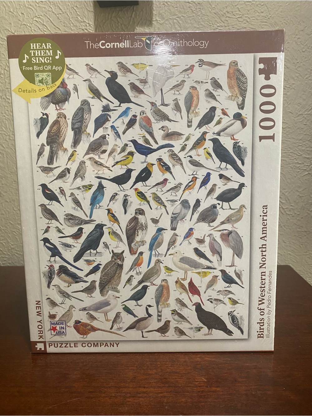 Birds of Western North America 1000-Piece Jigsaw Puzzle